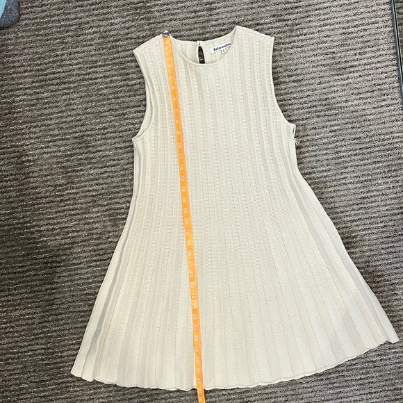 Reformation Ezra Cotton Knit Mini Dress in Gossamer - Picture 8 of 10